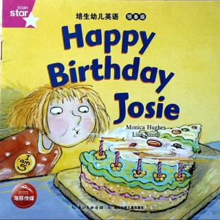 英文绘本【培生幼儿英语预备级】Happy Birthday Josie