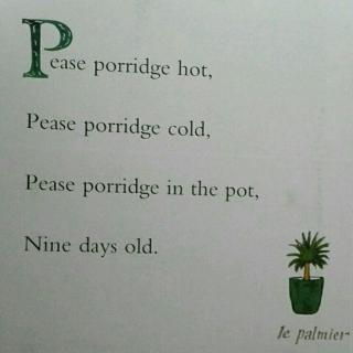 pease porridge hot