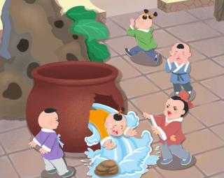 司马光砸缸的故事