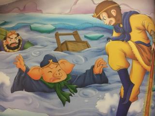 通天河唐僧遭难
