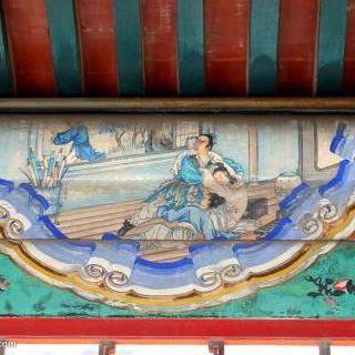 颐和园长廊彩绘画故事--177高衙内戏林娘子