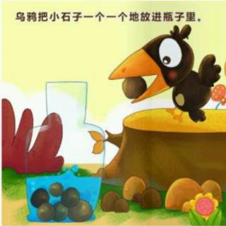 寓言故事～乌鸦喝水
