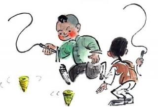 抽陀螺