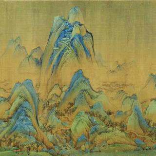 69《千里江山图》 王希孟(北宋) -中国名画欣赏(六十九)