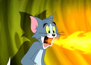 来自喷火汤姆的压迫感 #猫和老鼠