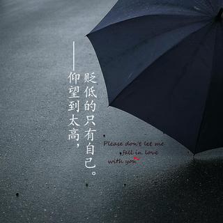 仰望到太高贬低的只有自己