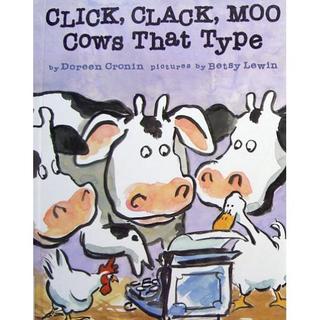 英文原版：Click,Clack,Moo Cows That Type