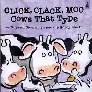 【听小主播读英语绘本】Click Clack Moo, Cows That Type