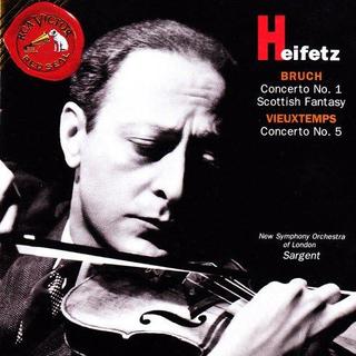 布鲁克•小提琴协奏曲 No.1 in G—Jascha Heifetz & 伦敦新交响乐团 1962年