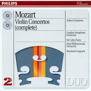 莫扎特•小提琴协奏曲 No.3 In G，K216—Arthur Grumiaux &伦敦交响乐团1962
