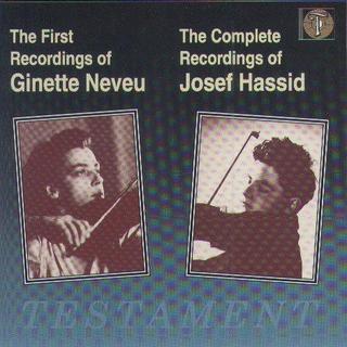马斯涅•小提琴曲Meditation 沉思曲—Josef Hassid 1940年