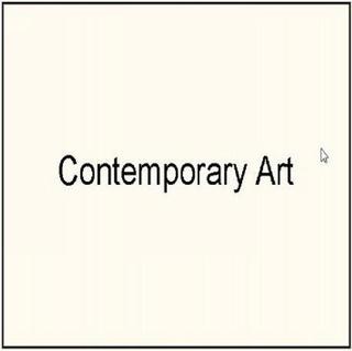TPO01-1 Lecture1 Contemporary Art