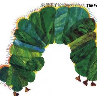 THE VERY HUNGRY CATERPILLAR 满足孩子好饿好饿的耳朵，嘻～