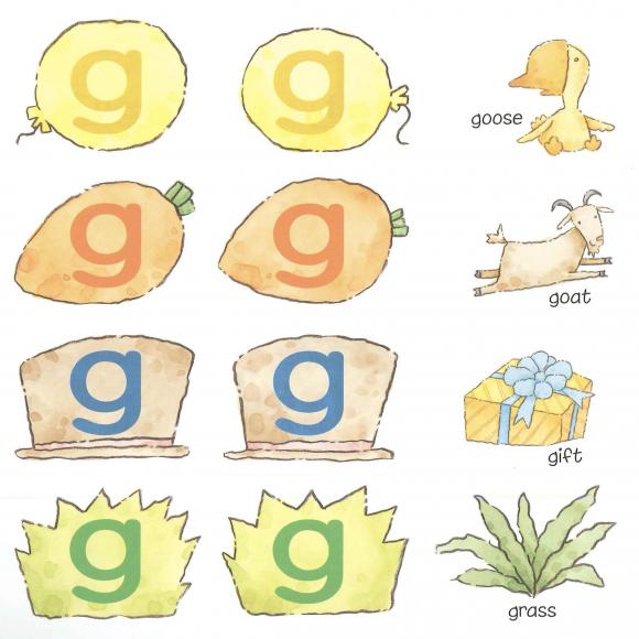 辅音拼读 g