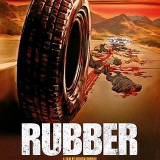 vol.4 怪诞电影《Rubber》 ，超能轮胎杀人事件，极致的讽刺