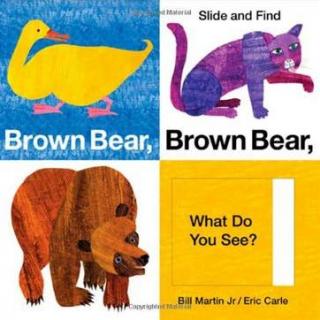 英语诵读名绘本：Brown Bear, Brown Bear, What Do You See?