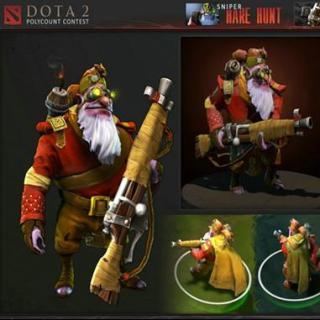 DOTA2英雄传 矮人火枪手