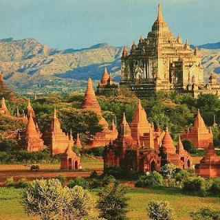 缅甸 蒲甘 嘈杂世界的静音键