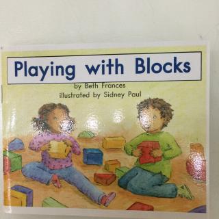 Playing with blocks