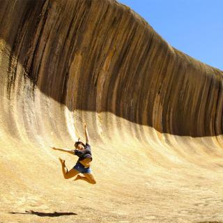 世界第八大自然奇观 - 西澳大利亚波浪岩