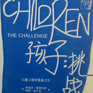 《孩子：挑战》第二十六章  做自己的事