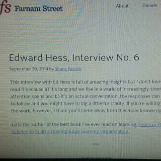 (乱入)edward hess book
