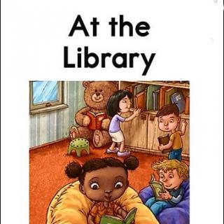 【Raz Kids美国原版分级阅读】At the Library 