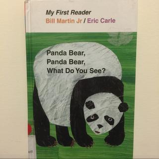 《Panda Bear, Panda Bear, What Do You See?》英语