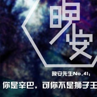 晚安先生No.41：你是辛巴，可你不是狮子王