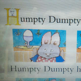 鹅妈妈童谣5-humpty dumpty