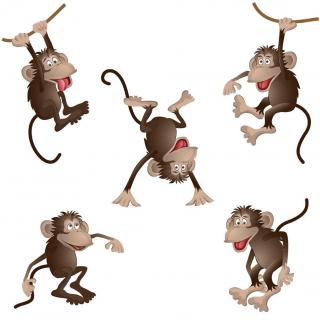 399. #英文童谣# The Monkey Dance