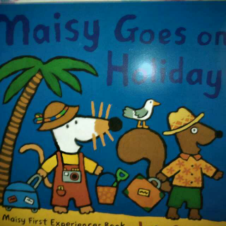 去度假——Maisy Goes on holiday《廖彩杏幼儿英语启蒙书单》