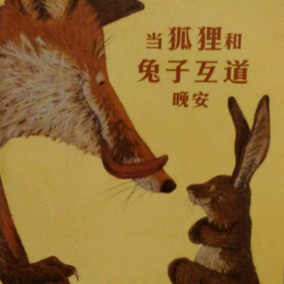 《当狐狸和兔子互道晚安》