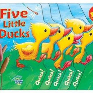 【艾玛唱童谣】FIVE LITTLE DUCKS 五只小鸭子 （有文字）