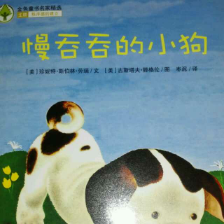 慢吞吞的小狗