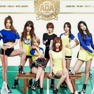 AOA  怦然心动심쿵해