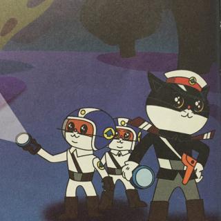 经典动画—黑猫警长（2）空中擒敌20150716