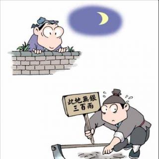 此地无银三百两