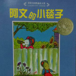 《阿文的小毯子》汪培珽中文书单0—2岁岁阶段