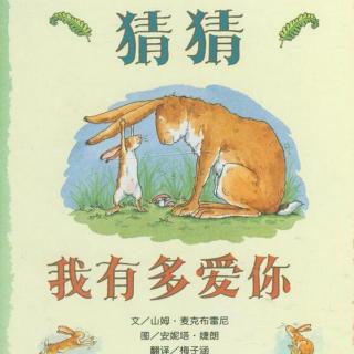 山东日照店——亲子共读《猜猜我有多爱你》