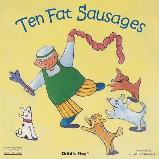 9064 《Ten Fat Sausages》英文绘本故事 廖彩杏书单