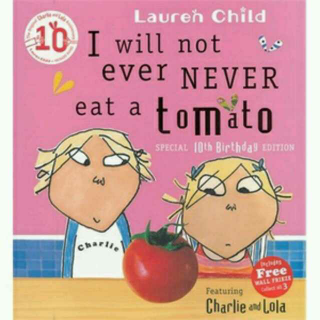 picture book《l will not ever never eat a tomato》