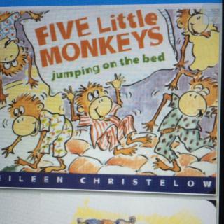 【艾玛读绘本】Five little monkeys jumping on the bed（故事完整版）