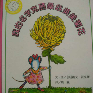 我的名字克里桑斯美美菊花