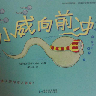 0145 《小威向前冲》中文绘本故事 世界精选图画故事书
