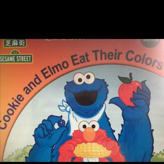 Cookie and Elmo Eat Their Colors