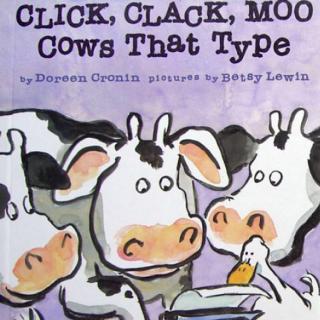 15.09.11 CLICK, CLACK, MOO Cows That Type