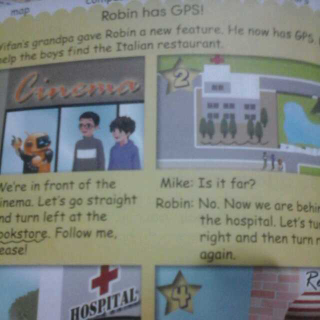 Robin has GPS