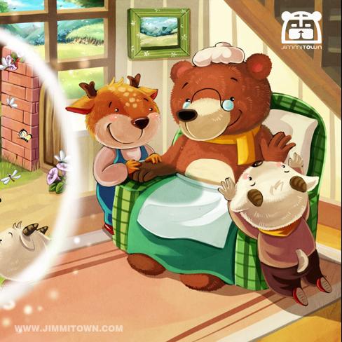 婷她讲故事 | 熊奶奶的金鱼