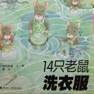 骏骏哥哥读绘本-《十四只老鼠洗衣服》